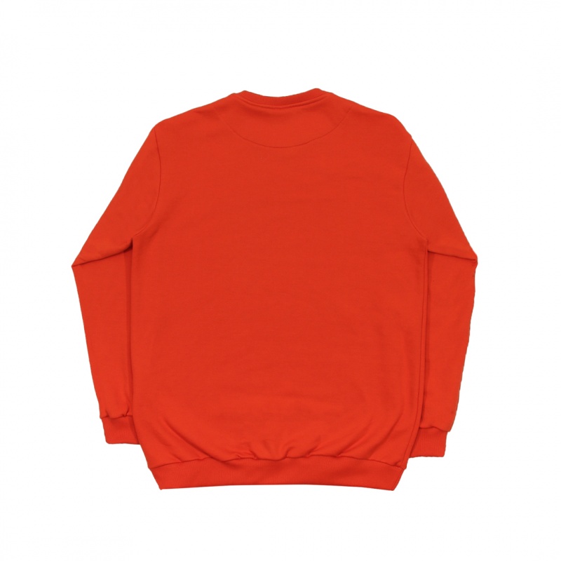 Moletom Crewneck High Bold Laranja